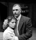 Ashley Ingram and Robert Scott Hitcho in The Diary of Anne Frank Photo