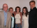 Andrea's proud parents, Andrea, daughter Alexis (a 'young Cosette' on Broadway) and h Photo