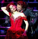 Mandy Gonzalez and Michael Crawford in Dance of the Vampires Photo