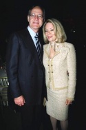 Trustee Louis Sanders with wife Ali  Photo