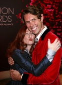Vicki Lewis and Blank Theatre Company Artistic Director Daniel Henning Photo