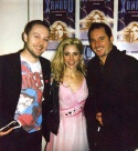 Darren Hayes and Steve Young with Kerry Butler Photo