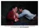 Michael Stuhlbarg (Michal) and Billy Crudup (Katurian) in a scene from THE PILLOWMAN. Photo