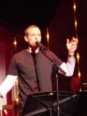 Adam Pascal rocked out on "Alive in the World," "Take Away" and "Long Live New York." Photo