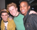 Michael Longoria (Hairspray), Leo Ash Evans (Disney's On The Record) and Kevin Hale ( Photo