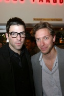 Zachary Quinto and Michael Friedman Photo