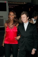 David Bowie and Iman  Photo