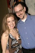 Jennifer Simard (Forbidden Broadway: SVU),
and her husband, Brad Robertson
(Chief E Photo