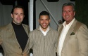 Viceroy's GM Jonathan Heath, Wilson Cruz, Viceroy's Don Devine Photo