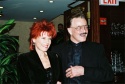 Robert Goulet (Georges) arrives with wife Vera Photo