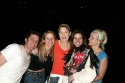 Laura with Matthew Morrison, Kelli O'Hara, Victoria Clark and Sarah Uriarte Berry Photo