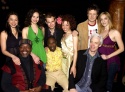 The Cast of LENNON. Sitting (l-r) Chuck Cooper, Michael Potts, Terrence Mann. Standin Photo