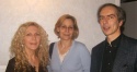 Musician Wendy Morgan of Evanston with Nancy and Jeff Smith of Evanston Photo