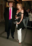 Donald Trump with his wife Melania Knauss Trump Photo