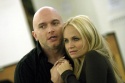 Michael Cerveris and Kristin Chenoweth in rehearsals for the Encores! production of T Photo