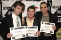 Spamalot Trio: Christian Borle, Michael McGrath, and Hank Azaria Photo