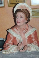 Maureen McGovern, still in costume Photo