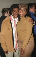 Sheryl Lee Ralph (Margo Channing) and her son Etienne Photo