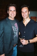 Jorge Valencia and Mark A. Lund (Publisher, Scene Magazine)  Photo