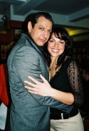 Jeff Goldblum and Sara Ramirez Photo