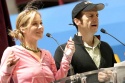 Christina Applegate and Dennis O'Hare of 