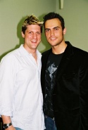 Christopher Sieber and Cheyenne Jackson Photo