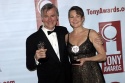 John Patrick Shanley and Cherry Jones (Best Lead in a Play for Doubt) Photo
