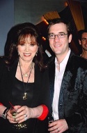 Jackie Collins and Ted Allen Photo