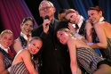 Victor Garber and the Rockettes Photo
