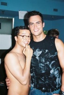 Jai Rodriguez and Cheyenne Jackson  Photo