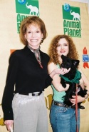 Co-hosts Mary Tyler Moore and Bernadette Peters  Photo