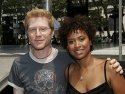 Anthony Rapp and actress Tracie Thoms 

 Photo