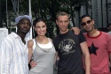Taye Diggs, Idina Menzel, Adam Pascal, and Wilson Jermaine Heredia Photo