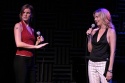 Jenn Colella and Jen Foote ponder Is There Life After High School? Photo