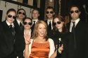 Melissa Rauch with her Secret Service: Front Row (l to r): Britt Bachmann (Asst. Stag Photo