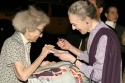 Marian Seldes meets her number one fan! Photo