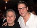 Composer Alan Menken with former Gaston, Chris Sieber Photo