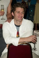 In attendance was fellow Piazza star Matthew Morrison...  Photo