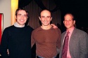 Stephen DeRosa (Center) along with Roundabout Subscribers
Barry J. Gilman (Left) and Photo