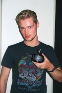 Josh Goodwin (Model) with the John Varvatos Fragrance  Photo