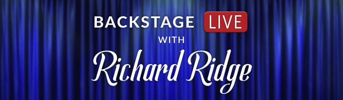 Backstage LIVE with Richard Ridge