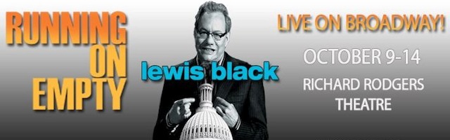 Lewis Black: Running on Empty Broadway Reviews