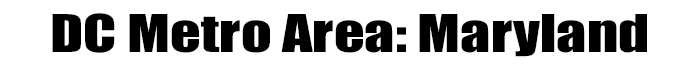 REGIONAL - DC Metro Area Maryland Articles