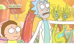 Rick and Morty small logo