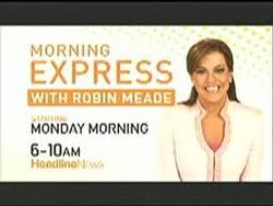 Morning Express with Robin Meade small logo