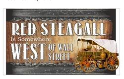 Red Steagall Is Somewhere West of Wall Street small logo