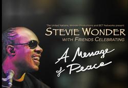 Stevie Wonder with Friends: Celebrating a Message of Peace small logo