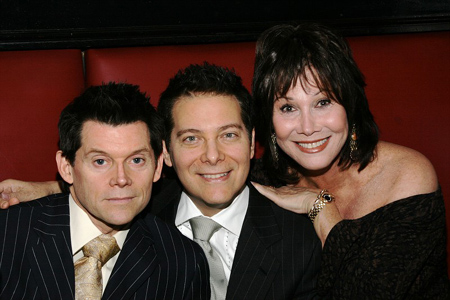 Terrence Flannery, Michael Feinstein and Michele Lee at 