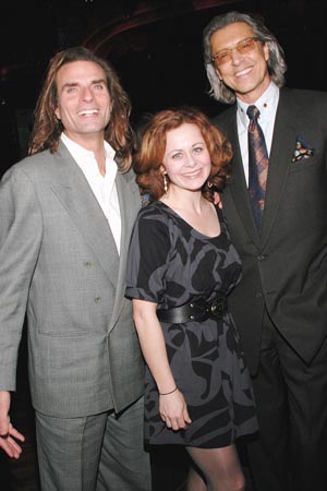 Robert di Mauro, Geraldine Hughes and Tommy Tune at 