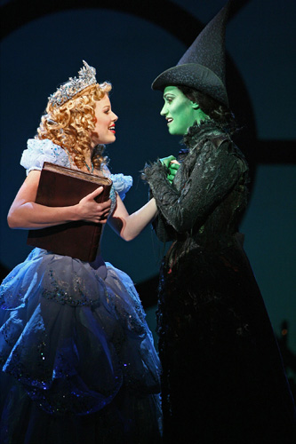 Megan Hilty and Eden Espinosa at 